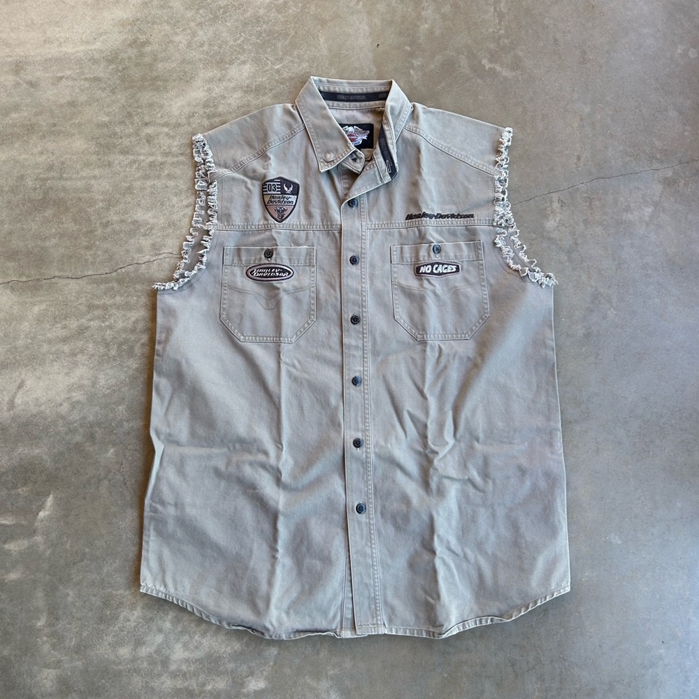 Harley Davidson patch Vest